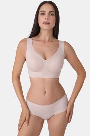 seamless slip Bonded Micro lichtbeige