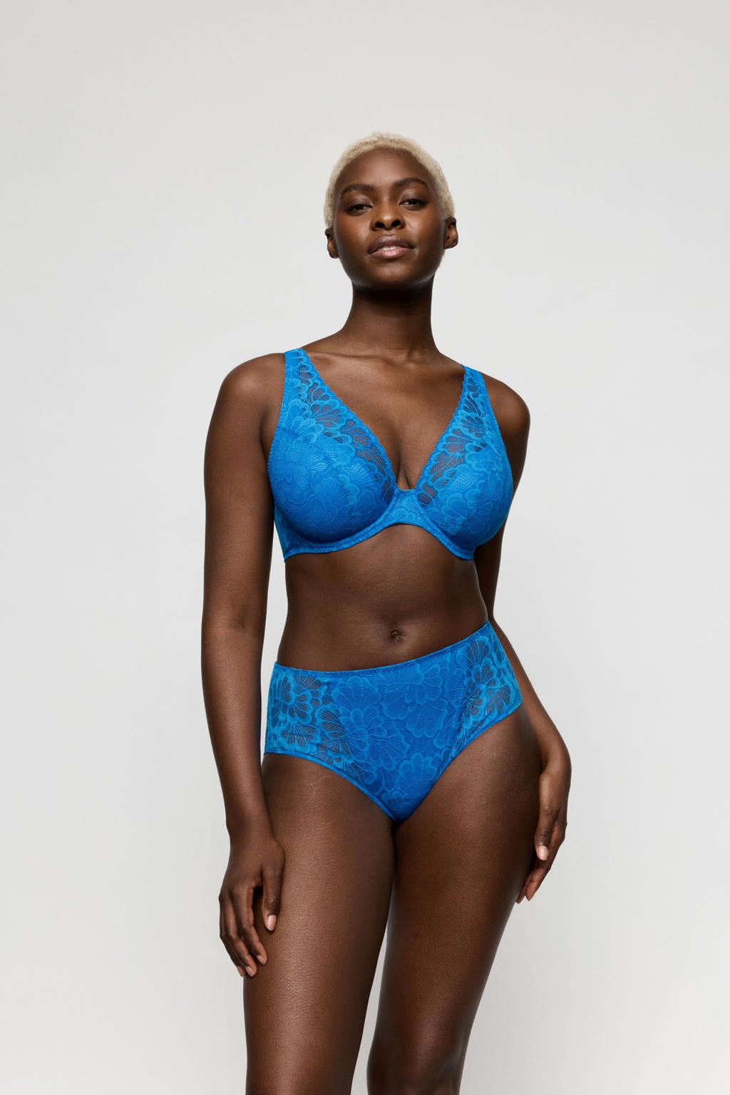 PrimaDonna voorgevormde plunge beugel-bh Mocuto blauw