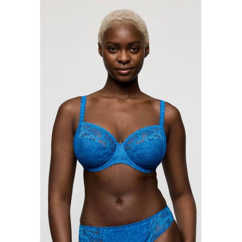 PrimaDonna Twist niet-voorgevormde beugelbh Mocuto blauw afbeelding