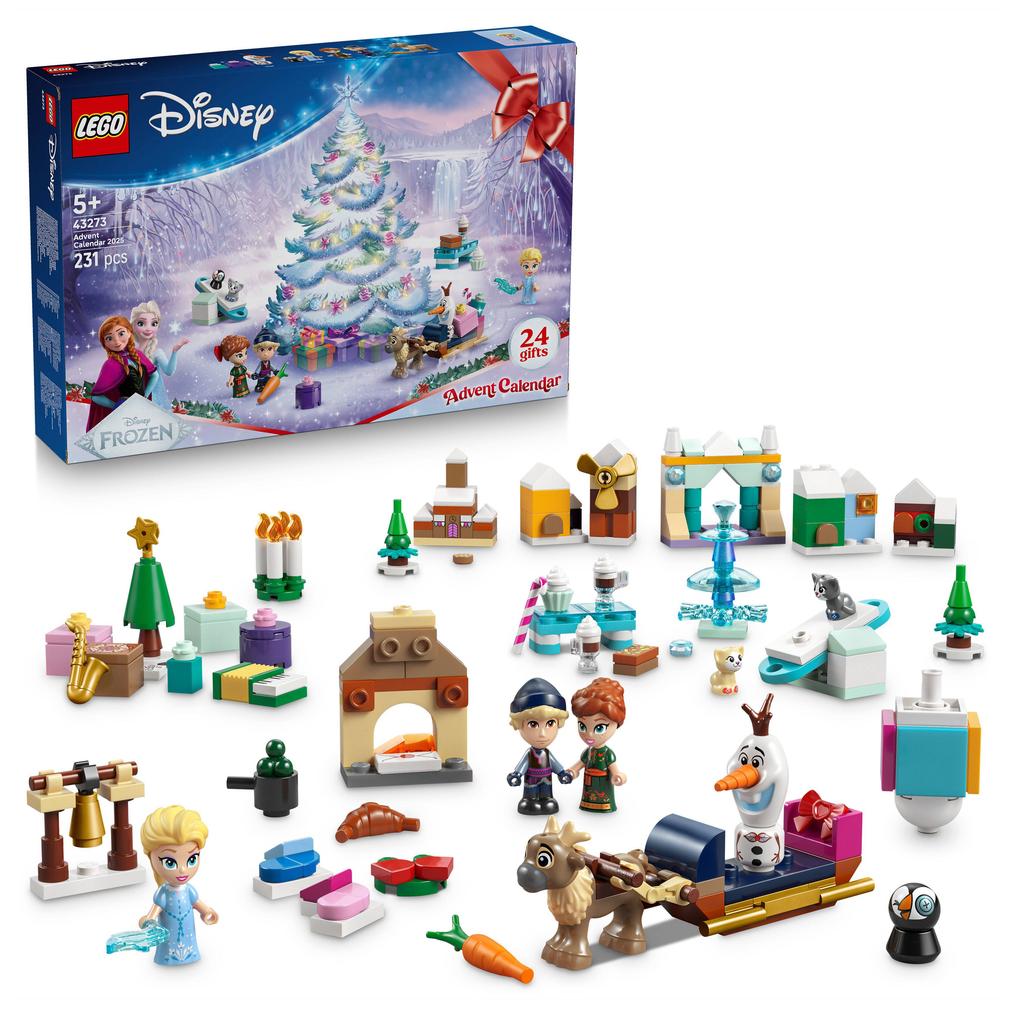LEGO Disney Frozen Adventskalender 2025 Bouwpakket 43273