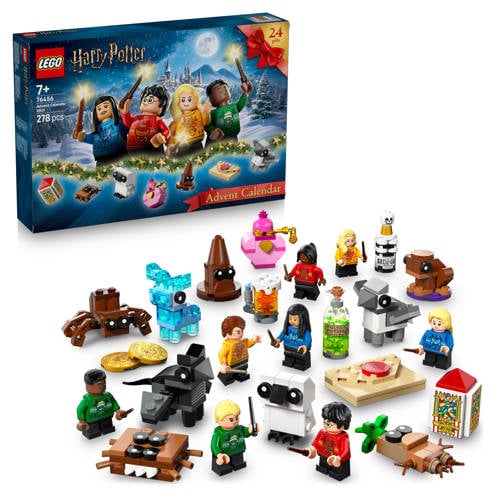 LEGO Harry Potter Adventskalender 2025 Tovenaarswereld Set 76456 afbeelding