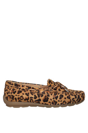 Alabama Sport suède mocassins leopard