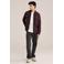 WE Fashion overshirt donkerbruin