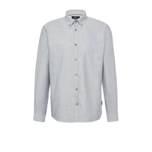 s.Oliver BLACK LABEL regular casual overhemd blauw afbeelding