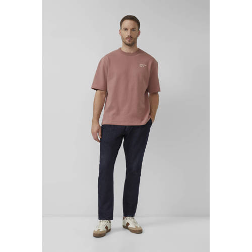 s.Oliver BLACK LABEL jersey relaxed T-shirt roze afbeelding