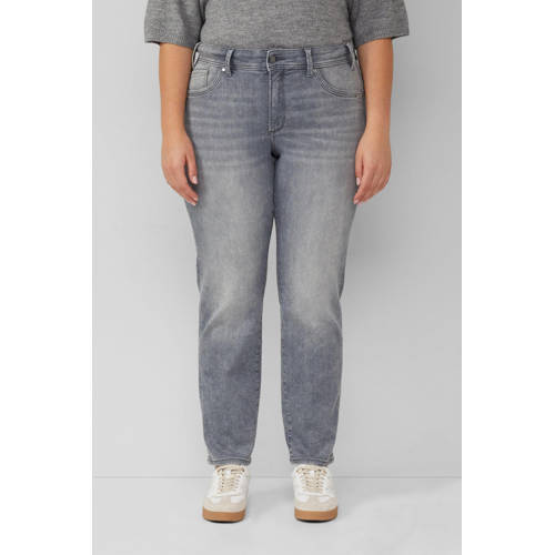 s.Oliver Curve slim fit jeans grey denim afbeelding