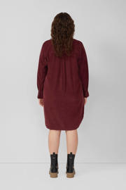 thumbnail: s.Oliver Curve corduroy korte jurk donkerrood