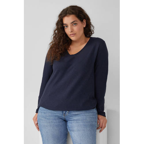 s.Oliver Curve top blauw afbeelding