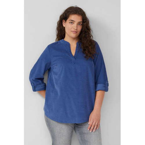 s.Oliver Curve top blauw afbeelding