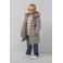 s.Oliver lange gewatteerde winterjas beige