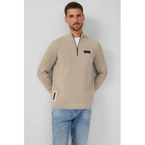 s.Oliver trui gebreid beige afbeelding