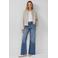 s.Oliver high waist wide leg jeans medium blue denim
