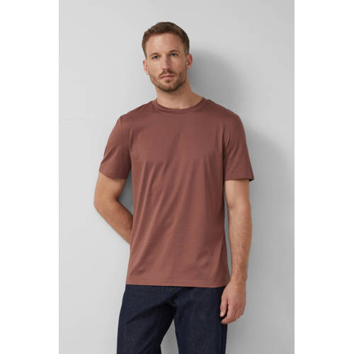 s.Oliver BLACK LABEL regular T-shirt donkerrood afbeelding