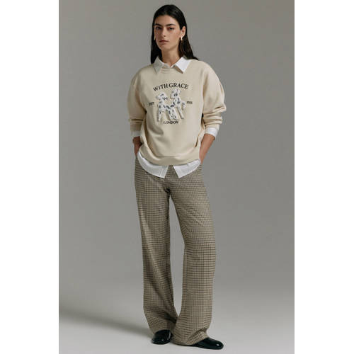 comma sweater beige afbeelding
