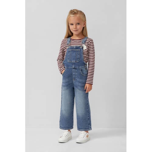 s.Oliver denim tuinbroek medium blue denim afbeelding