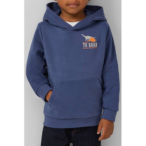 s.Oliver hoodie donkerblauw afbeelding
