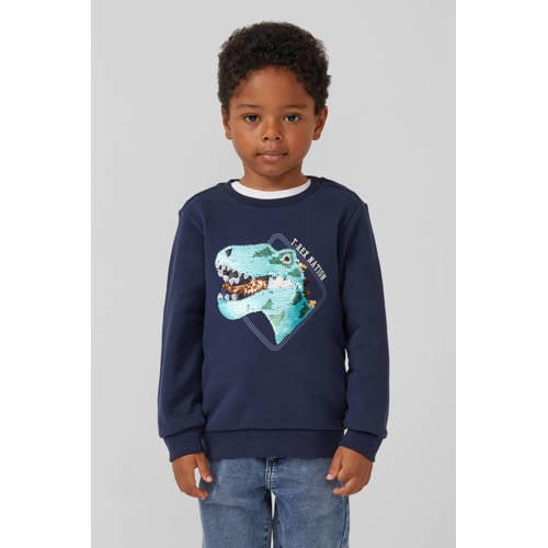 s.Oliver sweater donkerblauw afbeelding