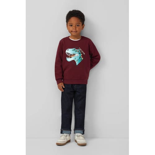 s.Oliver sweater donkerrood afbeelding
