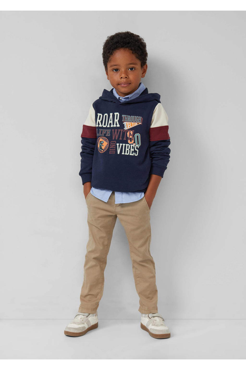 s.Oliver hoodie donkerblauw