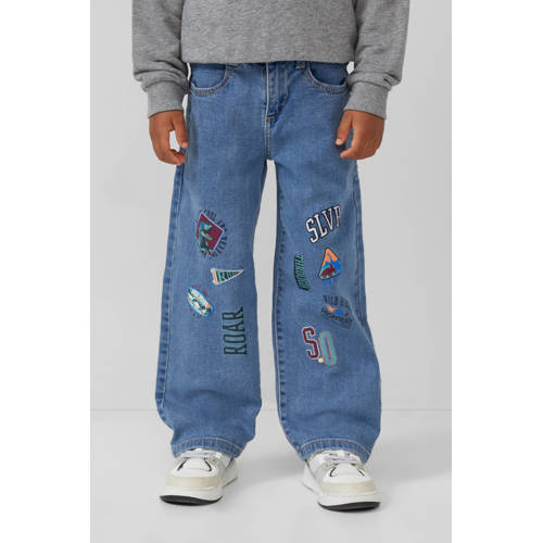 s.Oliver waist straight leg jeans medium blue denim afbeelding