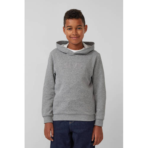 s.Oliver hoodie grijs melange afbeelding