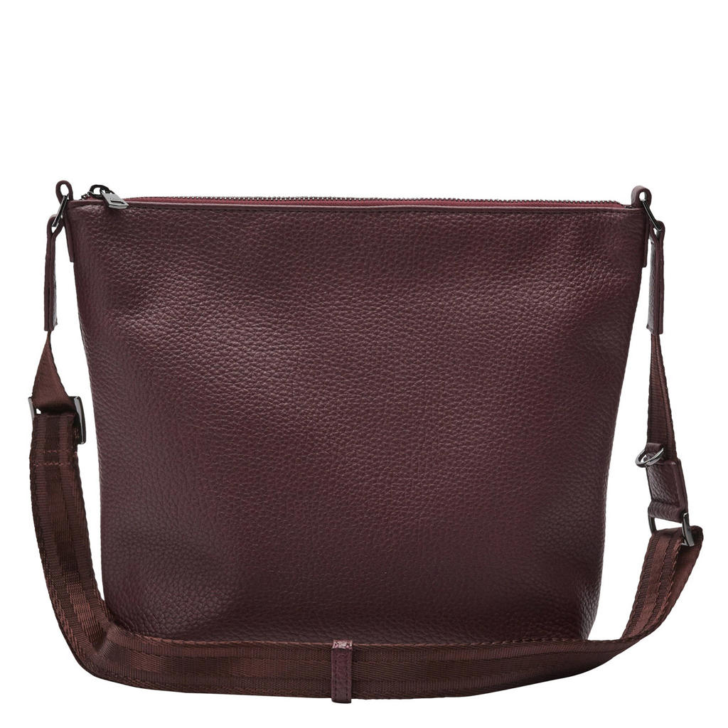 s.Oliver crossbody tas donkerrood