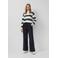 s.Oliver high waist wide leg jeans dark blue denim