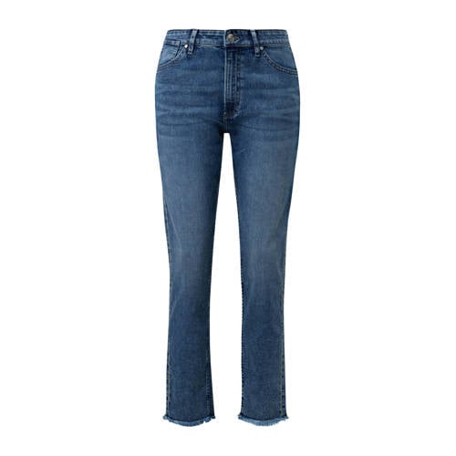 s.Oliver regular waist regular fit jeans light blue denim afbeelding