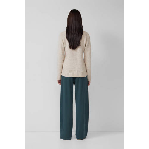 s.Oliver trui met wol beige afbeelding