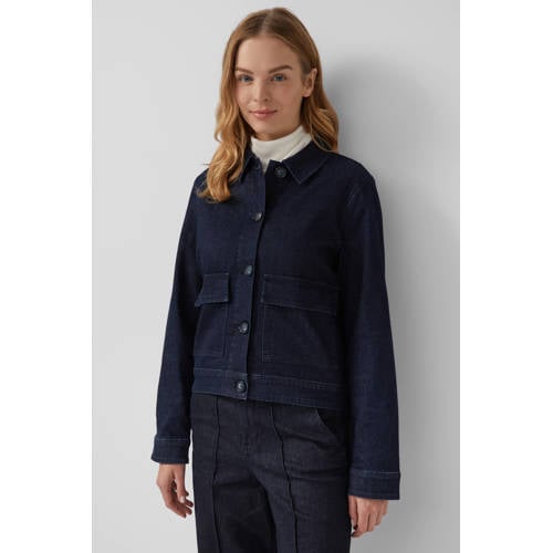 s.Oliver spijkerjas dark blue denim afbeelding