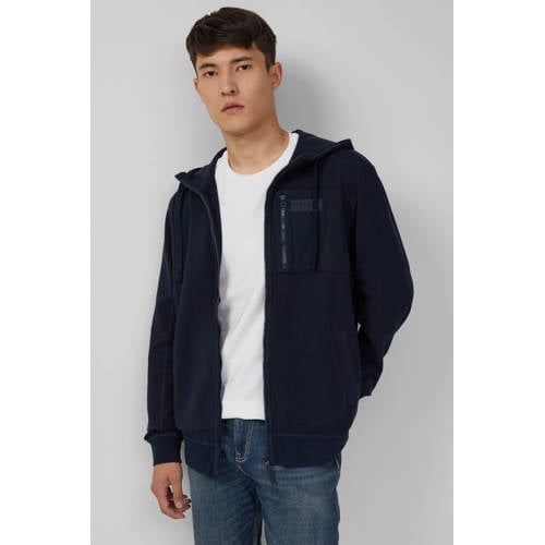 s.Oliver sweatvest donkerblauw afbeelding