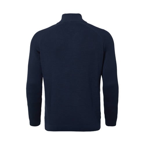 s.Oliver Big Size trui gebreid donkerblauw afbeelding