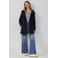 s.Oliver winterjas met wol marineblauw