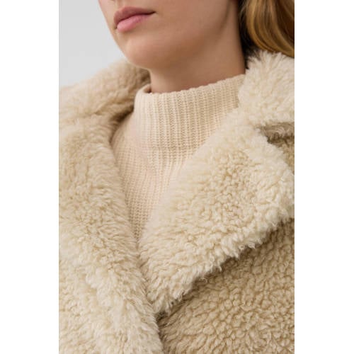 s.Oliver teddy jas beige afbeelding