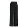 VILA wide leg regular waist casual broek zwart