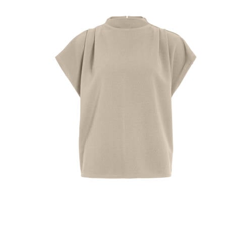 VILA top taupe afbeelding
