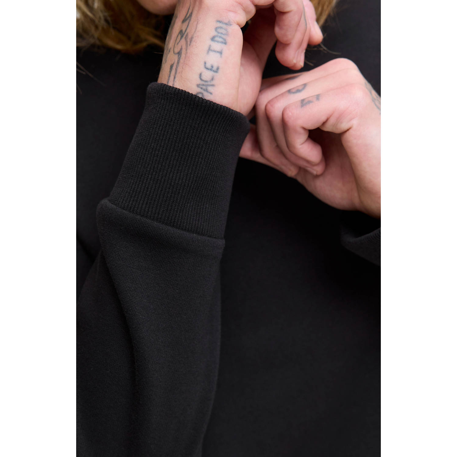 JACK & JONES PLUS SIZE sweater zwart