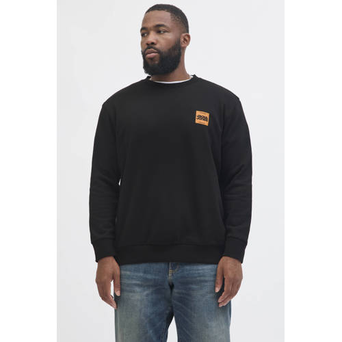 JACK & JONES PLUS SIZE sweater zwart afbeelding