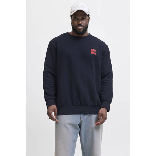 JACK & JONES PLUS SIZE sweater donkerblauw afbeelding