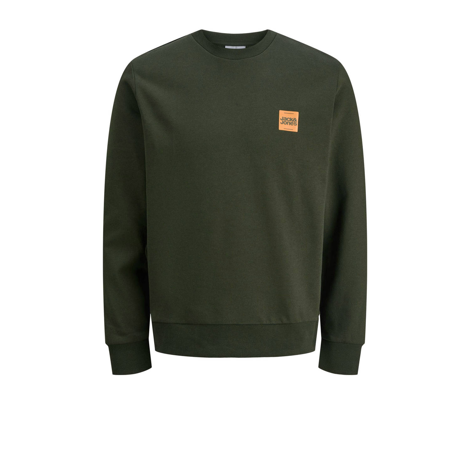 JACK & JONES PLUS SIZE sweater donkergroen