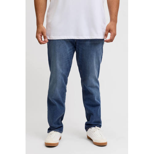 JACK & JONES PLUS SIZE JJITIM JJORIGINAL slim fit jeans blue denim afbeelding