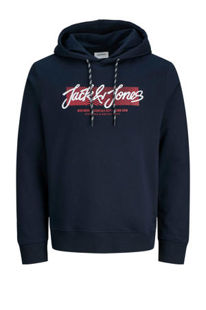 hoodie Plus Size donkerblauw