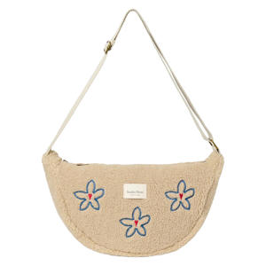 crossbody tas Teddy Flower Heart ecru