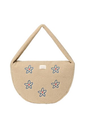crossbody tas Teddy Flower Heart ecru