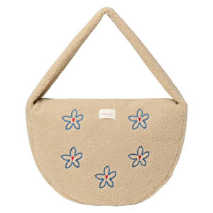 crossbody tas Teddy Flower Heart ecru
