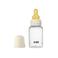 BIBS Babyfles 150 ml - Ivory - met latex speen en opvouwbare trechtertje