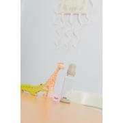 thumbnail: BIBS Glazen Babyfles - 240 ml - Sage - met latex speen en opvouwbare trechtertje