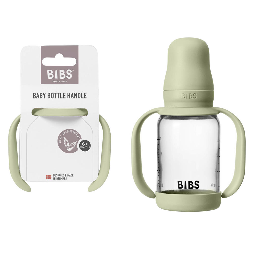 BIBS Babyfles - Handle - Sage