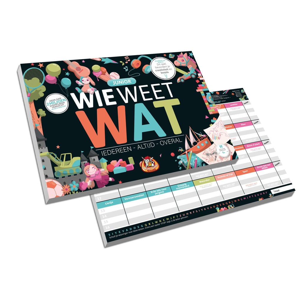 White Goblin Games Wie Weet Wat - Junior