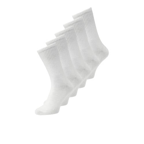 JACK & JONES sokken JACBASIC - set van 5 wit afbeelding